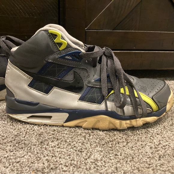 Nike Air Trainer SC High Bo Jackson Mens Size 8.5 Vast Gunsmoke Shoes 302346-007 - Picture 4 of 10